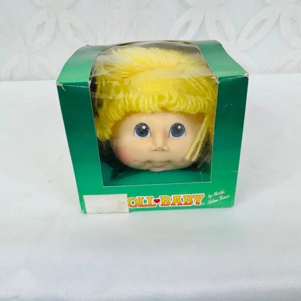 5 for $25| Original Doll Baby Doll‎ Head by Martha Nelson Blonde Ponytail